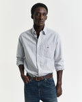 Regular Fit Banker Stripe Classic Oxford Shirt