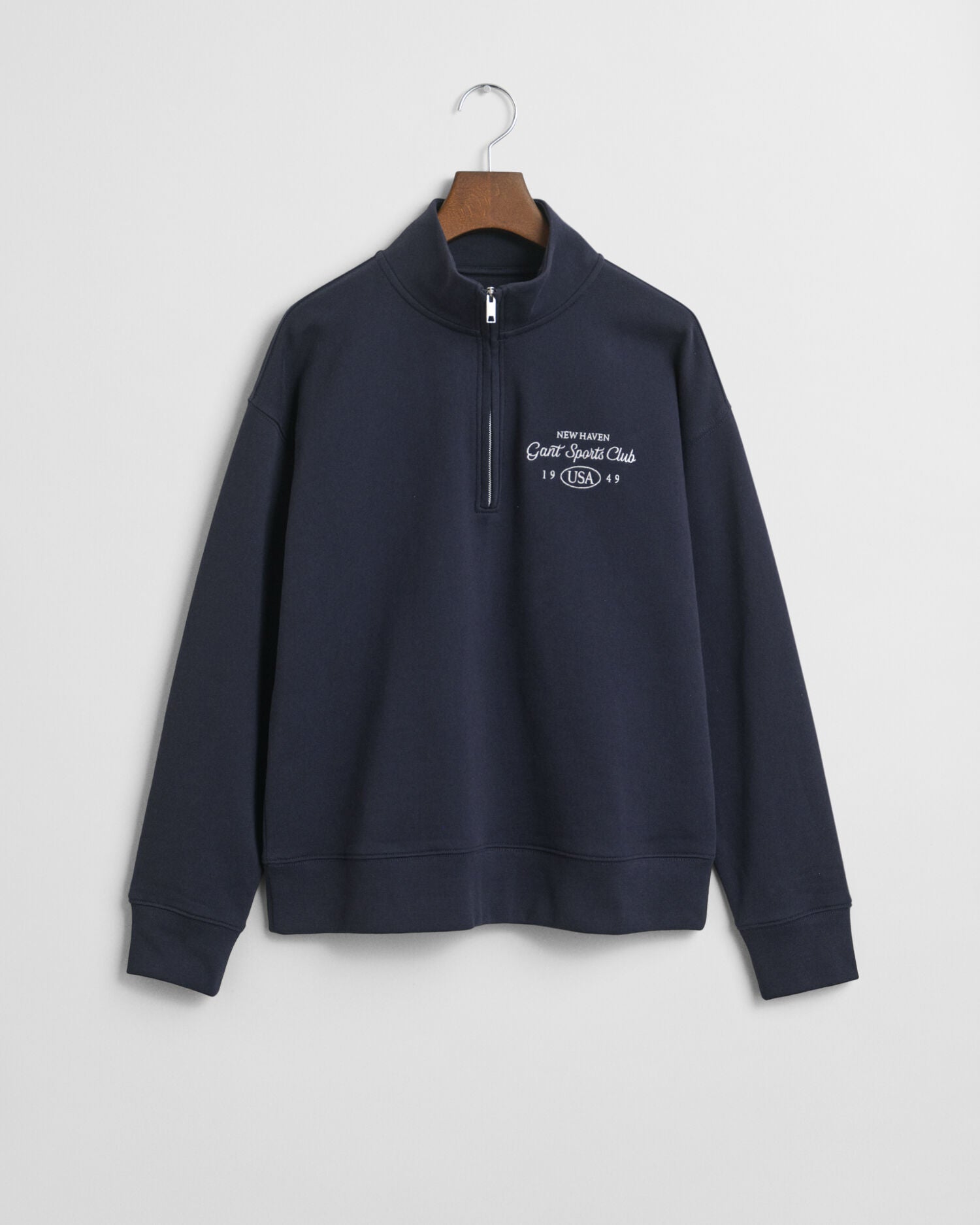 Graphic Half-Zip Sweatshirt