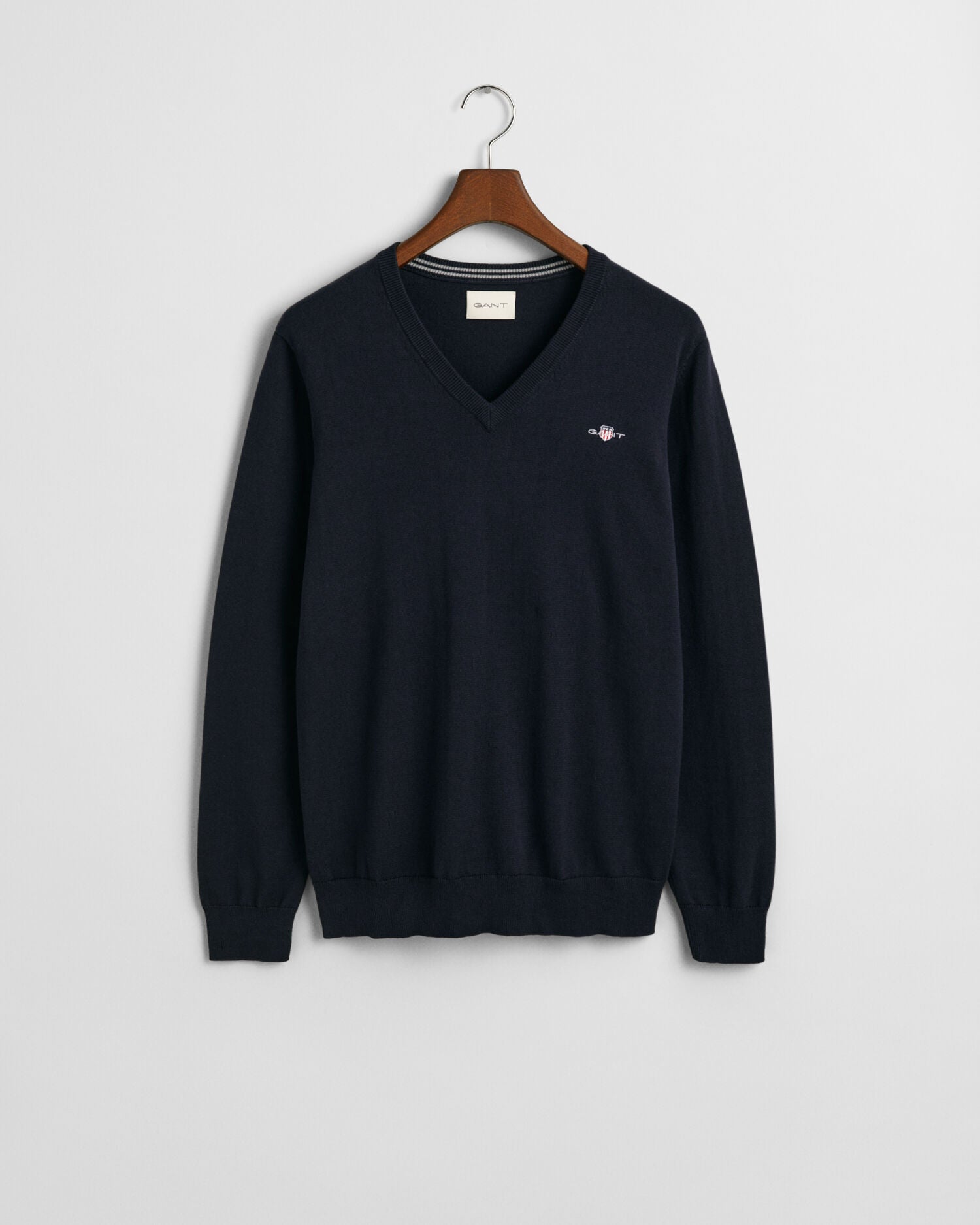 Classic Cotton V-Neck Sweater