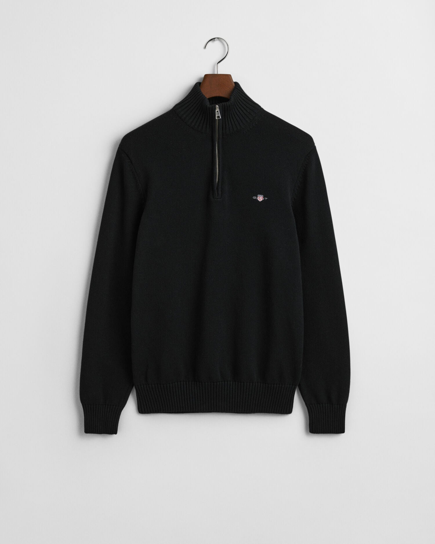 Casual Cotton Half-Zip Sweater