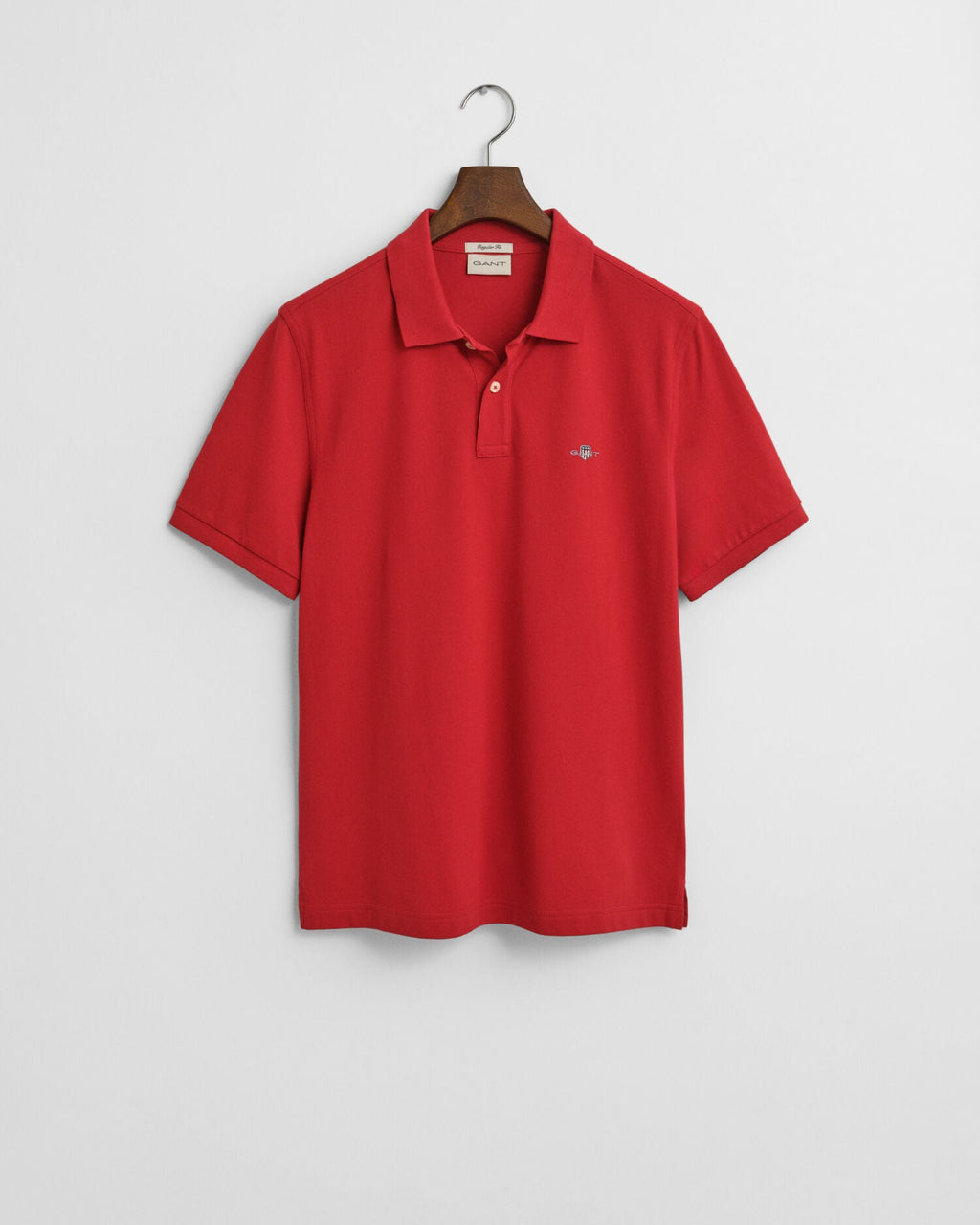 Regular Fit Shield Pique Polo Shirt