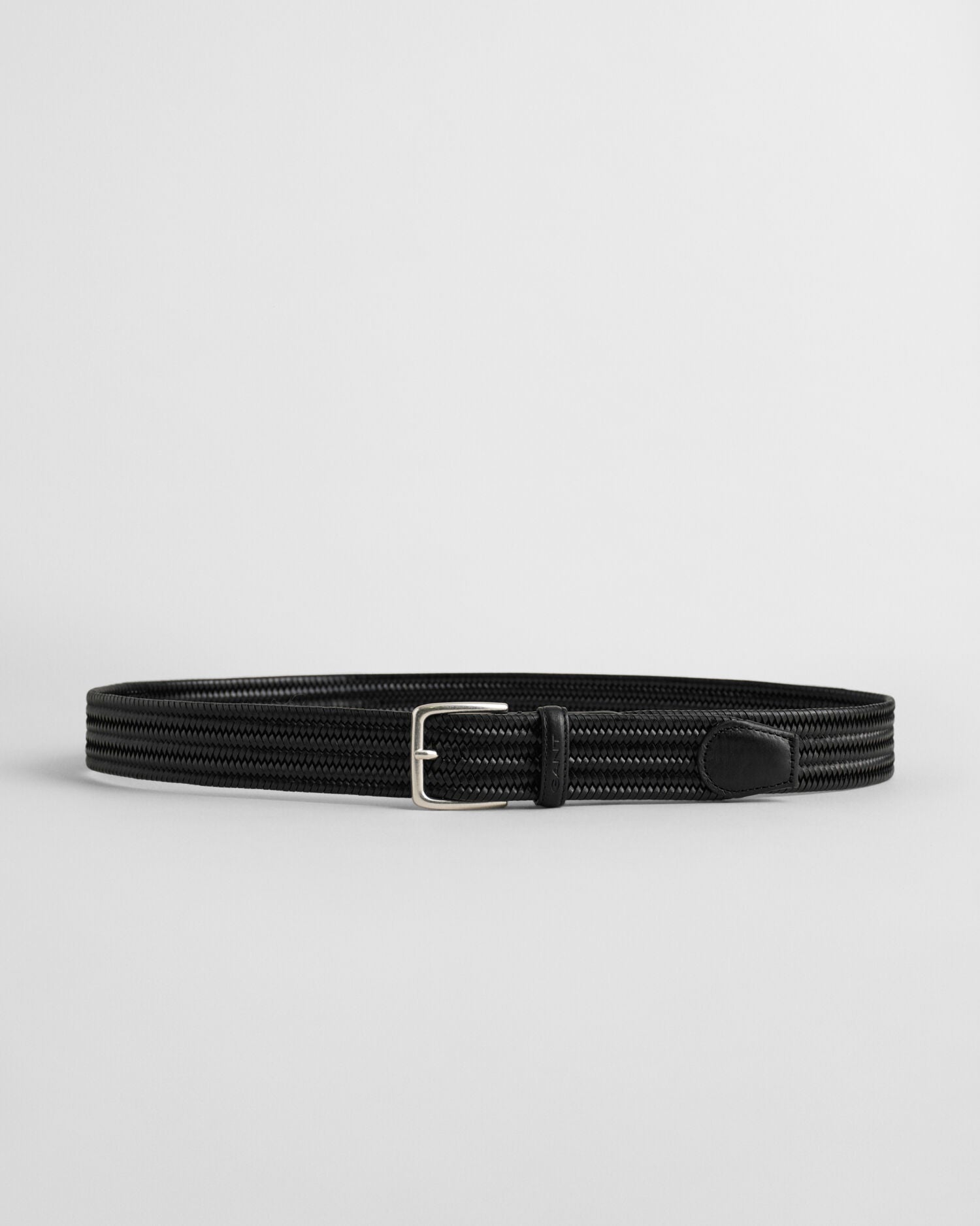 Braided Elastic Leather Belt