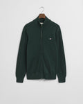 Casual Cotton Zip Cardigan