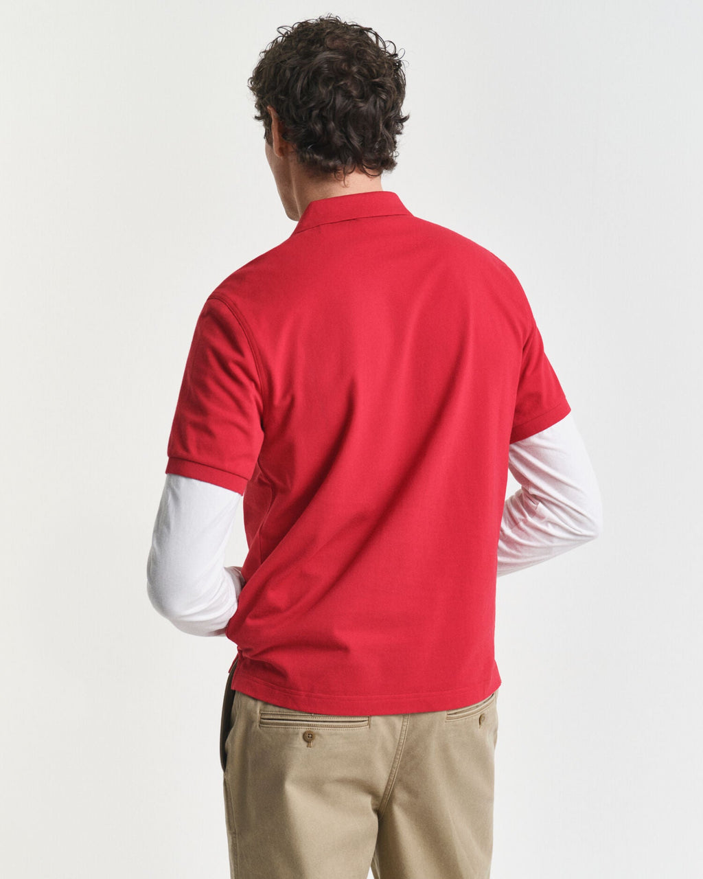 Regular Fit Shield Pique Polo Shirt