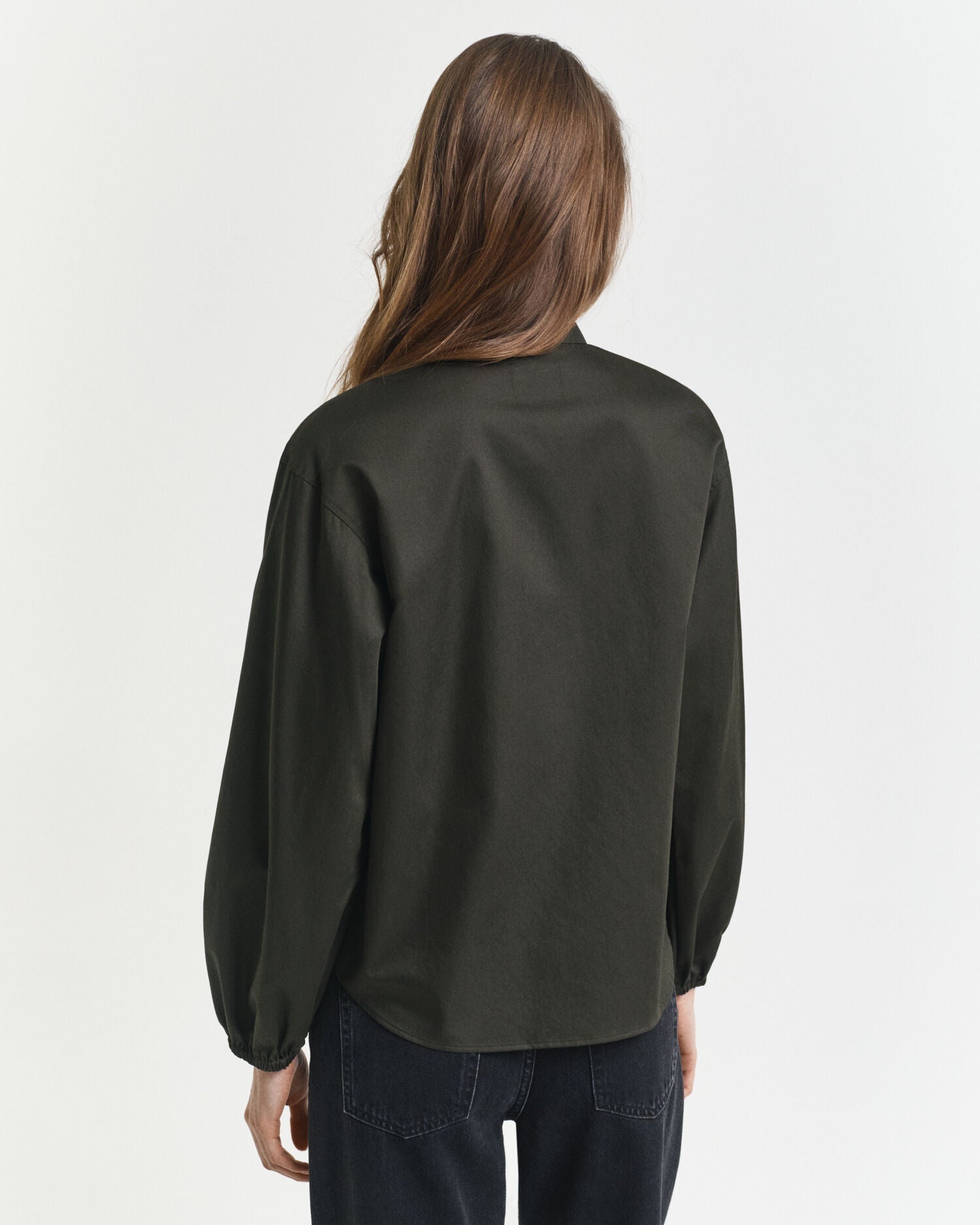 Cotton Satin Blouse