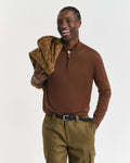 Extra Fine Merino Wool Half-Zip Sweater